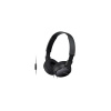 SONY stereo sluchátka MDR-ZX110AP, černá (MDRZX110APB.CE7)