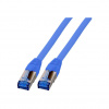 EFB Patchcord RJ45 S / FTP, kat. 6A, kat. 7 Raw kábel TPE superflex, 1m, (K5525FBL.1)