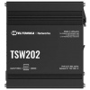Teltonika TSW202, priemyselný L2 manažovateľný switch, 8x PoE+ 10/100/1000, 2x SFP, bez zdroja TSW202000000