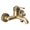 Sapho VERSI nástenná vaňová batéria, bronz, RV010/18