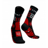 Compressport Trekking Socks Black/Red/White