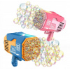 Bublifuk - 132 stroj na mydlové bubliny BAZOOKA BUBBLE GUN - Fotobúdka 360 (132 stroj na mydlové bubliny BAZOOKA BUBBLE GUN - Fotobúdka 360)