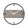 LAVVU LCT4011 - LAVVU Stylové dřevěné hodiny LOFT v industriálním vzhledu ⌀35cm