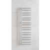 PMH Kúpeľňový radiátor Theia T1MS 500x940 Metalická strieborná T1MS
