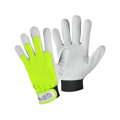 Kombinované reflexné rukavice CXS TECHNIK HV Veľkosť: 8