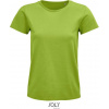 SOL´S PIONEER / Dámske tričko z bio bavlny - apple green S