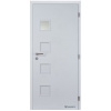 Doornite CPL-Premium laminátové GIGA 1 SKLO Biela Premium interiérové dvere CPLP-GIGA1S-Biela