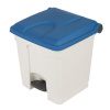 Pedálový/nášľapný zberač odpadkov ,objem 30 l, š x v x h 410 x 435 x 400 mm EUROKRAFTbasic