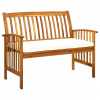Lavica s operadlom, drevo 64 x 119 cm