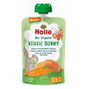 Holle Veggie Bunny Bio pyré mrkva sladké zemiaky a hrášok + 100 g