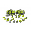 Ryobi R18CK9-252S 18V aku 9-dielna kombo sada (1x2.0 a 1x5.0Ah)