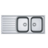 Franke Spark nerezový drez SKX 621 nerez 1160x500,sifón,E77000.173 FRA 101.0504.083