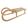 ACRA Drevené sánky 110 cm A2044/110 s dreveným sedadlom