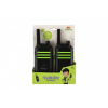 Vysielačky 2ks walkie-talkie 2,4 GHz dosah 80 metrov plast na batérie v krabičke 15x20x4cm