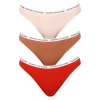 3PACK Dámske nohavičky Tommy Hilfiger viacfarebné (UW0UW02828 0R2) S