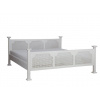 Posteľ WHITE HOME ACC08 200x200 cm Barevné provedení: Antická bílá K16 - antická bílá K16