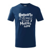 Harry - Hogwarts wasn’t hiring, so I teach Muggles instead - Tričko detské bavlnené - 134 cm/8 rokov ( Polnočná modrá )
