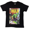 Tričko Hulk - Hulk In Space Čierna XL