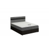 Čalúnená posteľ boxspring MODELA + topper - kornet 02/Dolaro 8 / 140x200 / áno