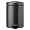 Brabantia Pedálový kôš NewIcon 5L tmavo šedá