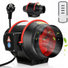 Wentylator kanałowy odťahový rúrový do kúpeľne, kancelárie 150mm FanGoFast