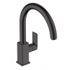 Hansgrohe Vernis Shape M35 drezová/kuchynská batéria 210 s otočným výtokom Čierna matná HG 71871670