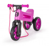 Odrážadlo Neon Funny Wheels 2v1 ružové (8595557504863)