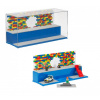 LEGO® 5006157 Vitrínka na hranie a vystavovanie modré