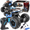 Diaľkovo ovládaný automobil TradeBaazar Rover Off-Road modrý