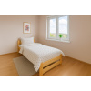Posteľ z masívu Evropa 80 x 200 cm + matrac Optimal 15cm + rošt ZADARMO Posteľ z masívu Evropa 80 x 200 cm + matrac Optimal 15cm + rošt ZADARMO
