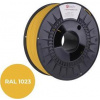 Tisková struna (filament) C-TECH PREMIUM LINE, ABS, dopravní žlutá, RAL1023, 1,75mm, 1kg