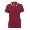 PAYPER SKIPPER LADY 001027-0021 / Polotričko s krátkym rukávom - bordeaux/biela M