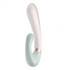 Multifunkčný vibrátor Satisfyer HEAT WAVE VIBRATOR biely