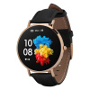 Garett Smartwatch Verona zlaté, čierny remienok