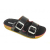 Dámske šľapky GEZER-comfort- black Veľkosť: 36