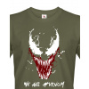 Pánske tričko Venom od Marvel, Barva Military - 69, Velikost S Bezvatriko.cz 0073