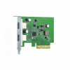 QNAP QXP-10G2U3A - Dvouportová USB 3.2 Gen2 10Gb PCIe rozšiřující karta pro NAS a PC (QXP-10G2U3A)