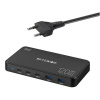 Nabíjacia stanica BlitzWolf BW-i100, 3 x USB Type-C + 2 zásuvky USB-A, GaN, 120 W, čierna