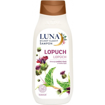 ALPA Luna Lopúch bylinný šampón na vlasy 430ml