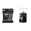 Ascaso Steel DUO PID, Black&Wood + Eureka Mignon Specialita, CR black