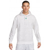 Pánske mikiny Nike Court Heritage Dri-Fit Fleece - white/white - Biely (XL)