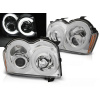 CHRYSLER JEEP GRAND CHEROKEE 08-10 - predné chrom svetlá TUBE LIGHT