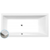 Polysan CLEO SLIM obdĺžniková vaňa 180x90x48cm, biela SPH 13111S