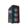 PC skriňa Fury SHOBO/Midi Tower/Transpar./Čierna (NFO-2154)