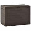 vidaXL Záhradný úložný box hnedý 78x44x55 cm 49442