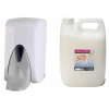Dávkovač mydla - Dávkovač lakťového lakťa 500 ml + SOAP 5L (Dávkovač mydla - Dávkovač lakťového lakťa 500 ml + SOAP 5L)
