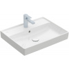 Villeroy & Boch Collaro umývadlo 60x47 cm obdĺžnik klasické umývadlo-umývadlo na nábytok biela 4A3360R1