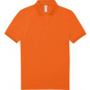 B&C 01 U424 / Pánska polokošeľa - pure orange XXXL