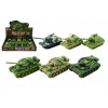 Teddies Tank plast 11cm asst 3 barvy na setrvačník