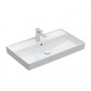 Villeroy & Boch Collaro - Umývadlo nábytkové 80x47 cm, s prepadom, otvor na batériu, alpská biela 4A338G01